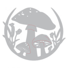 Load image into Gallery viewer, Sizzix Thinlits- Mushroom Wreath (663420)