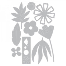 Load image into Gallery viewer, Sizzix Thinlits Die Set Free Style Florals by Sophie Guilar (663437)