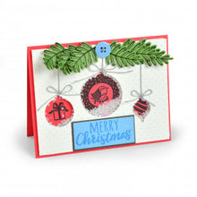Load image into Gallery viewer, Sizzix Framelits w/ Stamps Hanging Ornaments #2 (663680)