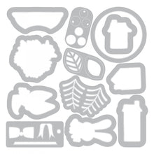 Load image into Gallery viewer, Sizzix Framelits with Stamps Snow Globe Scene (663683)