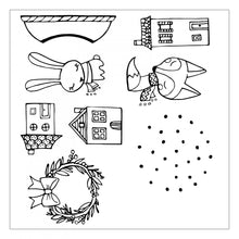 Load image into Gallery viewer, Sizzix Framelits with Stamps Snow Globe Scene (663683)