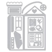 Load image into Gallery viewer, Sizzix Thinlits Dies No Place Like Home by Georgie Evans (663847)