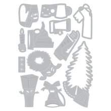 Load image into Gallery viewer, Sizzix Thinlits Festive Things by Tim Holtz (664191)
