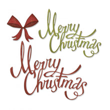 Load image into Gallery viewer, Sizzix Tim Holtz Thinlits- Christmas Ribbon (664196)
