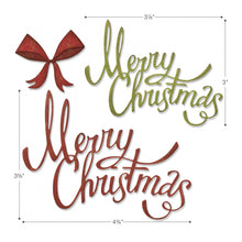 Load image into Gallery viewer, Sizzix Tim Holtz Thinlits- Christmas Ribbon (664196)
