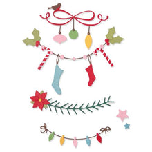 Load image into Gallery viewer, Sizzix Thinlits Die Set Christmas Borders (664701)