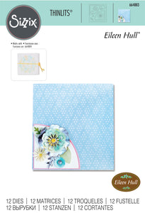 Sizzix Thinlits Die Set Folio Page, Pocket & Flowers by Eileen Hull (664883)