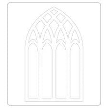 Load image into Gallery viewer, Sizzix Bigz Die - Cathedral Windows by Tim Holtz (664974)
