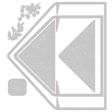 Load image into Gallery viewer, Sizzix Thinlits Die Set Foliage Envelope Liners (665077)