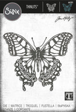 Load image into Gallery viewer, Sizzix Thinlits Die Perspective Butterfly by Tim Holtz (665201)