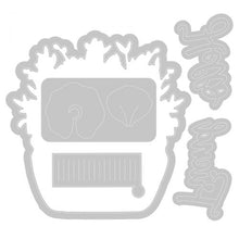 Load image into Gallery viewer, Sizzix Framelits Die Set with Stamps Hello Typewriter (665321)