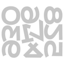 Load image into Gallery viewer, Sizzix Thinlits Die Set 10PK Countdown by Tim Holtz (665367)