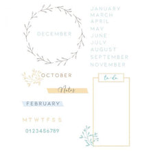 Load image into Gallery viewer, Sizzix Clear Stamp Set Journal Stamps (665498)