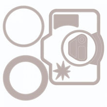 Load image into Gallery viewer, Sizzix Framelits Die Set with Stamps Memory Maker (665657)