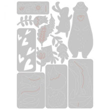 Load image into Gallery viewer, Sizzix Thinlits Die Set Quirky Animals by Olivia Rose (665814)