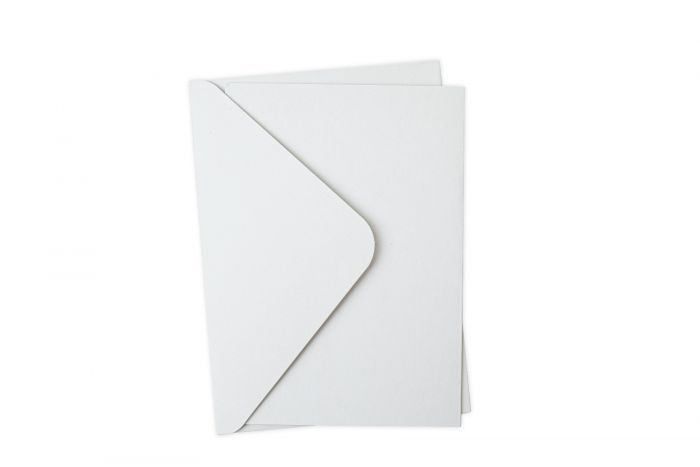 Sizzix Surfacez A6 Neutral Card & Envelope Pack Stone Haze (665920)