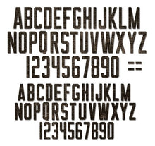 Load image into Gallery viewer, Sizzix Thinlits Die Set Alphanumeric Theory by Tim Holtz (665924)