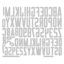 Load image into Gallery viewer, Sizzix Thinlits Die Set Alphanumeric Theory by Tim Holtz (665924)