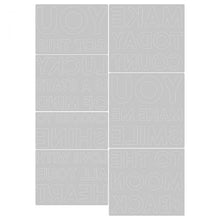 Load image into Gallery viewer, Sizzix Thinlits Die Set Bold Text #2 by Tim Holtz (665925)