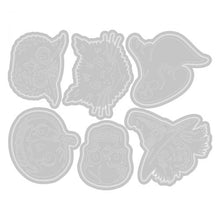 Load image into Gallery viewer, Sizzix Thinlits Die Set Retro Halloween by Tim Holtz (666000)