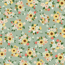 Load image into Gallery viewer, Carta Bella Paper Company Homemade Collection 12x12 Scrapbook Paper Floral Clusters (CBH158002)