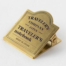 Load image into Gallery viewer, Traveler's Company Brass Clip Traveler's Company Logo (43089-006)