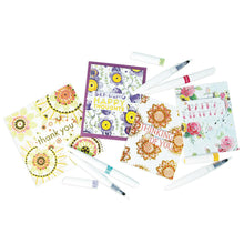 Load image into Gallery viewer, Nuvo Aqua Flow Brush Tip Watercolor Pens Autumn Woodland (890N)