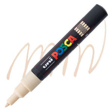 Load image into Gallery viewer, Posca Paint Marker 0.7mm Bullet Shaped Beige PC-1M