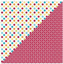 Authentique The Wood Connection Sunshine Collection 12x12 Scrapbook Paper Sunshine Two (WCS002)