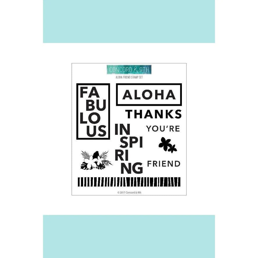 Concord & 9th Aloha Friend Stamp Set (10226)