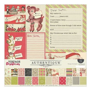 Authentique Vintage Christmas Collection Kit