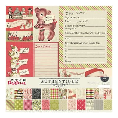 Authentique Vintage Christmas Collection Kit