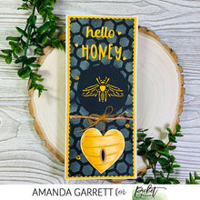 Load image into Gallery viewer, Picket Fence Studios Slim Line Die Cutting System Insert Bee Happy (SDCS-146)