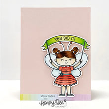 Load image into Gallery viewer, Honey Bee Stamps Stamp & Die Set Bee Young Banner Day (HBST-353)