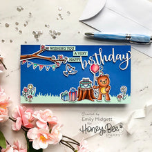 Load image into Gallery viewer, Honey Bee Stamps Die Birthday (HBDS-228)