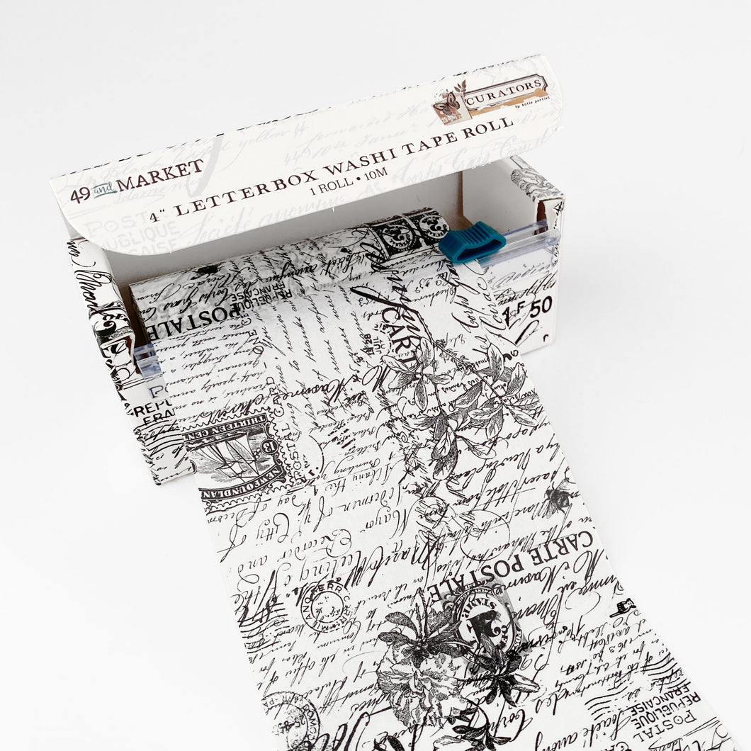 49 and Market Curators Essential Collection Washi Tape Roll Letterbox (C-35625)
