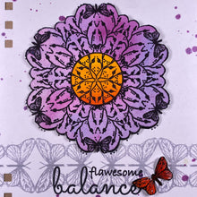 Load image into Gallery viewer, Paper Artsy Stamp Set Flawesome Balance designed by France Papillon (FP024)