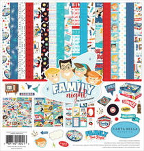 Load image into Gallery viewer, Carta Bella Paper Co. Family Night Collection Kit (CBFN114016)