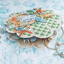 Load image into Gallery viewer, Ciao Bella Underwater Love 6x6 Fussy Cut Pad (CBQE050)