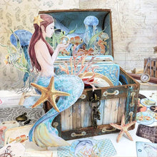 Load image into Gallery viewer, Ciao Bella Underwater Love 6x6 Fussy Cut Pad (CBQE050)