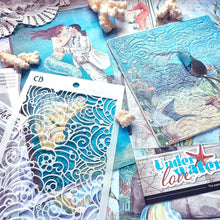 Load image into Gallery viewer, Ciao Bella Underwater Love 6x6 Fussy Cut Pad (CBQE050)