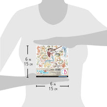 Load image into Gallery viewer, Ciao Bella Underwater Love 6x6 Fussy Cut Pad (CBQE050)