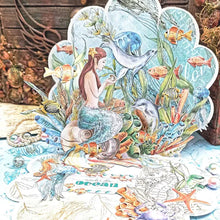 Load image into Gallery viewer, Ciao Bella Underwater Love 6x6 Fussy Cut Pad (CBQE050)