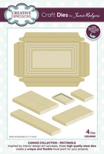 Load image into Gallery viewer, Creative Expressions Craft Dies by Jamie Rodgers Canvas Collection Rectangle (CEDJR002)