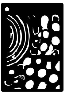 Creative Expressions Mini Stencil Meteor Shower (CEMSMETEOR)