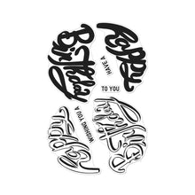 Load image into Gallery viewer, Hero Arts Color Layering Clear Stamp Set Happy Birthday (CM598)