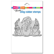 Load image into Gallery viewer, Stampendous Fran's Cling Rubber Stamps - Cling Snome Buddies (CRM362)