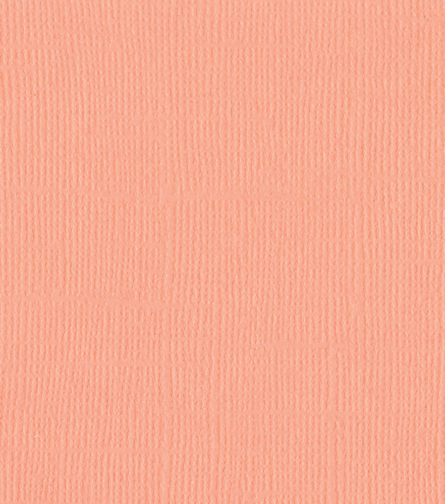 Bazzill Cardstock Mono 12x12 Coral Cream (305048)