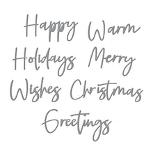 Load image into Gallery viewer, Spellbinders Paper Arts Cutting Dies Create a Christmas Sentiment (S4-1134)