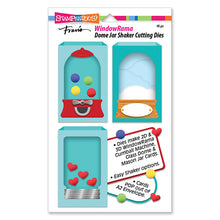 Load image into Gallery viewer, Stampendous Fran's WindowRama Dome Jar Shaker Cutting Dies (DCP1017)